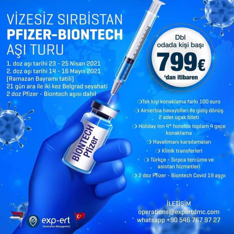 vakcina turizam