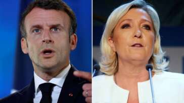 makron i le pen
