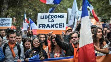 protest francuska